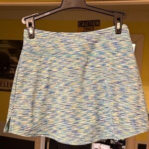 DSG Blue and Green Women's Mini Skort